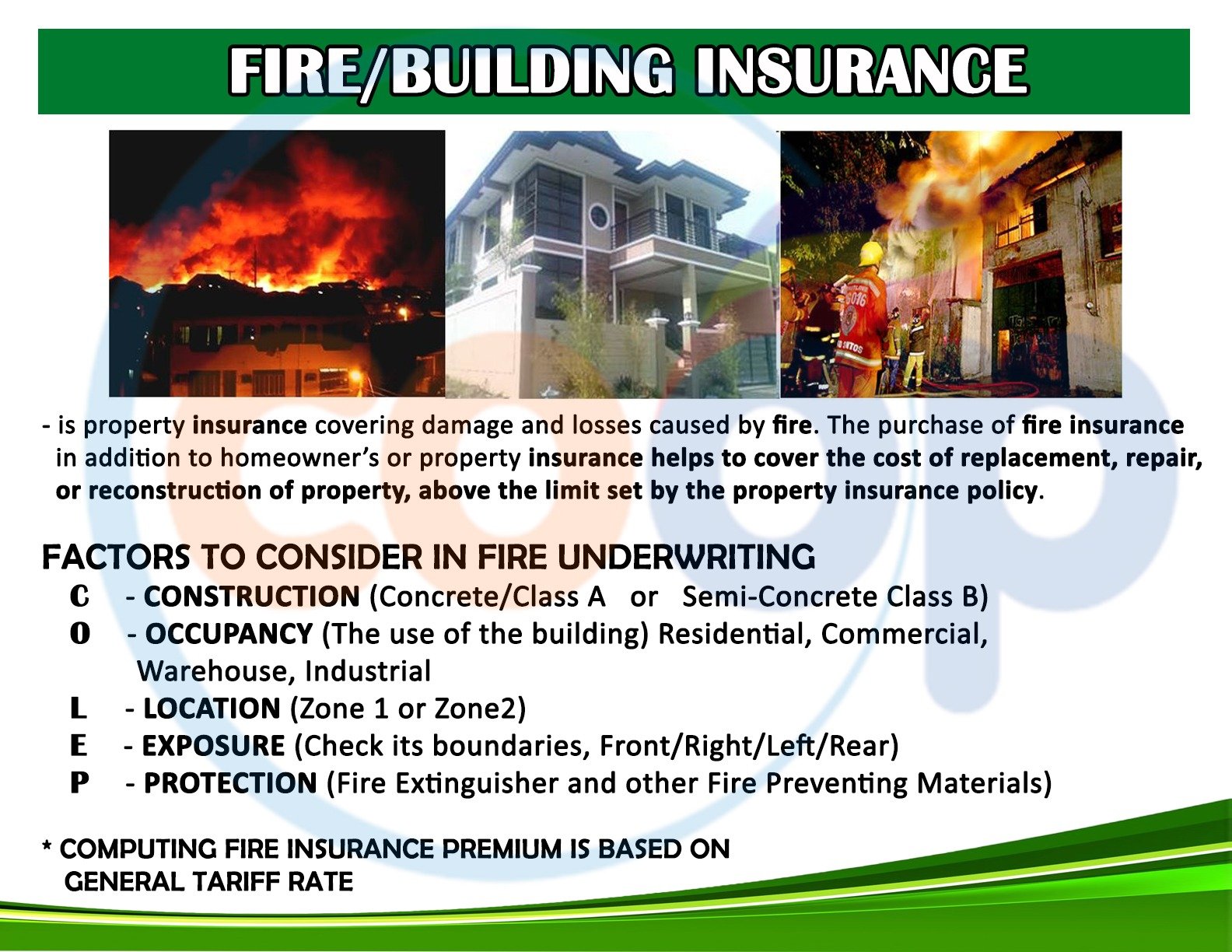 FIRE INSURANCE | Mambajao Multipurpose Cooperative
